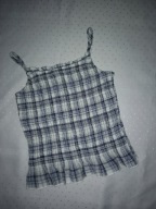 F&F__ŚLICZNA BLUZKA Z FALBANKĄ __128/134