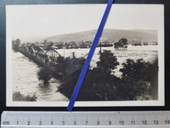 NOWY SĄCZ 1934 Foto Most Powódź Dunajec Gawłowski