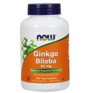 Suplement diety Now Foods miłorząb japoński kapsułki