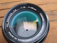 Obiektyw Minolta MD 50/1.4 MC Rokkor-PG