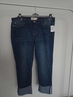 spodnie dżins janina proste strecz 46 ze średnim stan nowe z metką