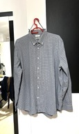 11 Koszula Next szarobiała oryginalna kratka duża 3XL