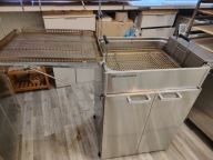 Smażalnik do pączków z garownią i wywrotnicami