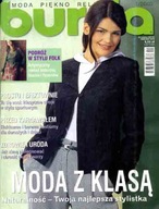 BURDA styczeń 2003 z wykrojami