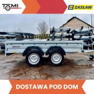 Przyczepa dwuosiowa towarowa Zasław 265T samochodowa przyczepka DOSTAWA