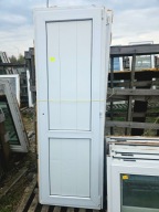 DRZWI Zewnętrzne Plastikowe PCV Pełne Balkonowe 69x202cm 7 sztuk Białe