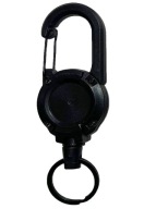 ZAWIESZKIA RETRAKTOR IDENTYFIAKTOR HOLDER SKIPASS Z LINKĄ KARABIŃCZYK