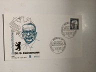 FDC. Dr. G. Heinemann. Kasownik Berlin 12. 05010