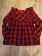 Bluzeczka w kratę r 116