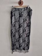 Chusta Apaszka Frędzle Szal Boho czarna