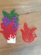 naklejki * ażurowe ptaszki * NOWE * 6 szt