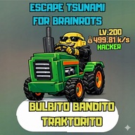 Bulbito Bandito Traktorito | 150-200 lv Escape Tsunami For Brainrots Roblox