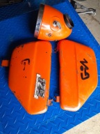 Osłony owiewki boczki lampa skorupa wsk 125 metalowe