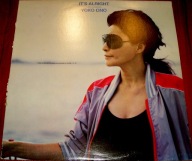YOKO ONO It's Alright wyd 1982 Kanada LP