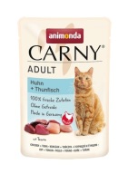 Animonda Carny Adult kurczak tuńczyk mokra karma dla kota 85g
