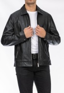 Kurtka męska bez kaptura Skóra rozmiar M