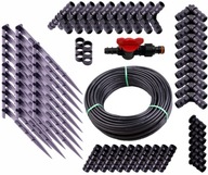 LINIA KROPLUJĄCA 100M ROZSTAW 33CM KOMPENSACJA + 80 AKCESORIÓW GRATIS NOWE!