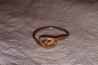 pierścionek old fasion mosiądz