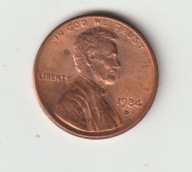 USA 1 cent 1984 D