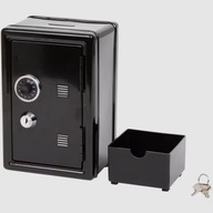 SKARBONKA MINI SEJF NA BIURKO ZAMEK NA KLUCZYK