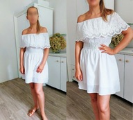 SUKIENKA HISZPANKA BOHO HAFTOWANA H&M r. S 36
