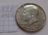 HALF DOLLAR z 1967 roku - KENNEDY