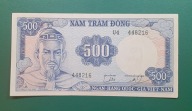 Banknot 500 Dong 1966 UNC Wietnam