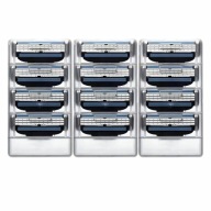 12x oryginał wkłady ostrza do maszynki Gillette Mach3 Mach 3 nożyki golenia