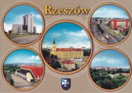 RZESZÓW - ICN POLFA - HALA NA PODPROMIU - AL. PIŁSUDSKIEGO - ZAMEK - HERB