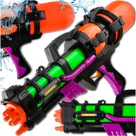 DUŻY PISTOLET SPLUWA KARABIN WODĘ POJEMNY DALEKOSIĘŻNY WYGODNY DLA DZIECI