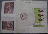 MALI DETEKTYWI -film prod.australijskiej -program kinowy -lata 40-te