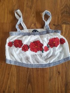 Top S krótka BLUZKA DAMSKA 36