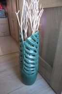 PIĘKNY DUŻY WAZON KOLOROWE DEKORACJA