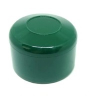 Nasadka zaślepka daszek zielony na rurę słupek fi 40 mm - 2 szt