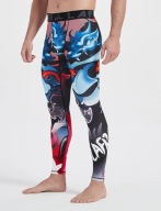 Legginsy Kompresyjne Męskie - LAFROI – Crossfit, Siłownia - długie - MD