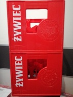 Skrzynka Transporter Krata na butelki od piwa, Żywiec ,piwo