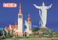 ŚWIEBODZIN- KOŚCIÓŁ- SANKTUARIUM- FIGURA JEZUSA CHRYSTUSA KRÓLA WSZECHŚWIAT
