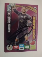 Karta panini autograf Śląsk Wrocław sezon 16/17 Mariusz Pawełek Bramkarz