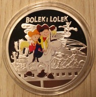 BOLEK i LOLEK 1 $ NIUE 2011 - BOHATEROWIE KRESKÓWEK, BARDZO ŁADNA