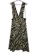 Sukienka damska TOPSHOP zebra rozkloszowana spodnica falbany 40 L