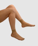 Skarpetki rajstopowe 100% poliamid -10 par -beż ciemny -rozmiar uniwersalny