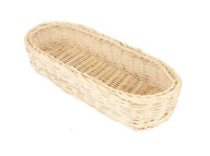 Koszyk z rattanu koszyczek na sztućce 26x11xH5,5 cm