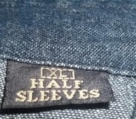 HALF SLEEVES Sukienka jeans bawełna XL 42 44