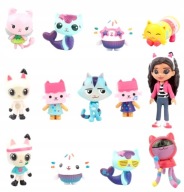 KOCI DOMEK GABI FIGURKI Zestaw 13 SZT KICIUŚ PANDUŚ KOTKI Z BAJKI PREZENT