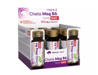 Olimp Chela Mag B6 Forte Shot 9x 25 ml Pomarańcza Szot Magnez Elektrolity