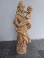 Figurka drewno Maryja z Jezusem 53 cm Polecam
