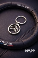 Pokrowiec nakładany na kierownicę Citroen Volcanic C5X C6 C3-XR + brelok
