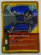 Karta Naruto CCG Jutsu Guillotine Sword - J-031