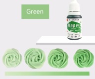 Zieleń owocowa barwnik spożywczy w płynie do ciasta, dekoracji 10 g.