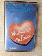 KASETA MAGNETOFONOWA _ KRZYSZTOF KRAWCZYK _ WIERSZE O MIŁOŚCI _wyd. TESCO_